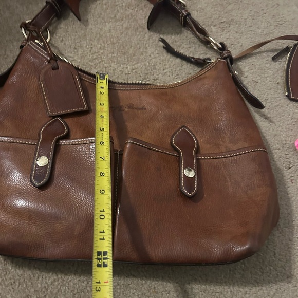 Dooney and bourke Brown Leather Shoulder Bag - Picture 10 of 12